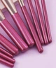 Набор кистей для макияжа Rozi Maroon 10 шт - изображение 4