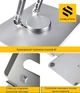Підставка для ноутбука та планшета HQ-Tech Stabletron DT-086 Aluminum Laptop Stand Silver для MacBook з підвищеною стійкістю для ноутбуків до 17 дюймів, складна конструкція з поворотним механізмом на 360 ° (колір siilver) - зображення 8