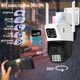 Уличная Wi-Fi камера видеонаблюдения двойная B-Sonic 23A-PTZ 3/3Мп, управление APP , двухсторонний интерком, ночная съёмка + Карта 64Гб - изображение 1