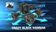 Радиоуправляемый танк стреляющий гидрогелевыми пульками AToys Tank 50-1YL дрифт, движение во все стороны, вращение 360°, звуковые и световые эффекты Черно-голубой - изображение 3