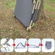 Розкладне ліжко Jet Folding Outdoor Bed корпова розкладачка, лежак з подушкою, м'який шезлонг Сірий - зображення 10