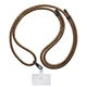 Универсальный ремешок-шнурок для смартфона, Rope, Black Amber, нейлоновый, прочный, регулируемый по длине, с держателем для чехлов с вырезом для зарядки, кросбоди, подходит для ношения на шее и через плечо, ArmorStandart (ARM67204) - изображение 2