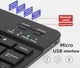 Беспроводной комплект Primo NB01 Bluetooth клавиатура и мышка - Black - изображение 5