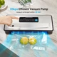 Вакуумний пакувальник Inkbird INK-VS02 побутовий вакууматор для харчових продуктів | гофровані пакети шириною до 30 см | -85кПа | 130Вт - изображение 3