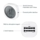 Термогігрометр Inkbird IBS-TH1 plus NTC з Bluetooth, дисплеєм, виносним сухим датчиком та функцією логгера | Температурний щуп NTC - изображение 4