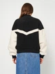 Бомбер женский Converse Women's Knit Coat 10025206-001 S Черный (194434335996) - изображение 2