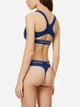 Бюстгальтер без косточек хлопковый Calvin Klein Underwear 212305815 L Синий (1159789823) - изображение 7