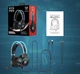 Игровые проводные наушники Onikuma X15 Pro с выдвижным микрофоном, шумоподавлением и LED подсветкой Черный - изображение 10