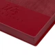 Щоденник А5 Leo Planner недатований "Velvet" бордовий - зображення 3