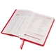 Щоденник А5 Leo Planner недатований "Ambi" червоний - зображення 8