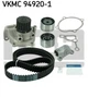 Комплект (ремінь+ролик+помпа) SKF (VKMC949201) - зображення 1
