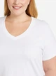 Футболка оверсайз женская Calvin Klein 141382823 XS Белая (1159790061) - изображение 5