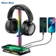 Подставка для геймерских наушников RGB New Bee NB-Z12 Black - изображение 1