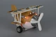 Детский металлический инерционный самолетик Same Toy Aircraft со светом и музыкой Коричневый (SY8015Ut-3) - изображение 2