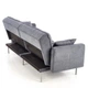 Сірий диван-ліжко Roberto Halmar 193x86x85 (V-CH-ROBERTO-SOFA) 155616 - зображення 6