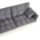 Сірий диван-ліжко Roberto Halmar 193x86x85 (V-CH-ROBERTO-SOFA) 155616 - зображення 11