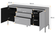 Комод Trend Lenart 166x82, 3x40 (TR-01) 159087 - зображення 4