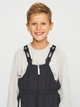 Детский зимний полукомбинезон Lenne Basic 23350-042 86 см Черный (4741593433450) - изображение 4