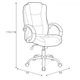 Темно-сіре офісне крісло Relax 2 Halmar 64x110x75 (V-CH-RELAX_2-FOT-POPIELATY) 155840 - зображення 2