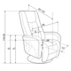 Розкладне крісло Pulsar Halmar 68x106x85 (V-CH-PULSAR-FOT) 162748 - изображение 2