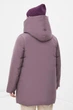 Подовжений жіночий пуховик Finn Flare FWB160135-831 Plus Size темно-рожевий 5XL - зображення 4