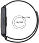 Міланська Петля Milano для Huawei Band 8 Black (33622-2B) - зображення 5