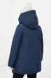 Подовжений жіночий пуховик Finn Flare FWB160135-101 Plus Size синій 4XL - зображення 4