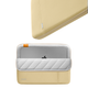 Протиударний чохол на блискавці tomtoc 360° Sleeve for MacBook Pro 13 (2016-2022) | Air 13 (2018-2020) | Air 13.6 (2022-2024) M2/М3 - Yellowish - зображення 2