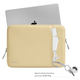 Протиударний чохол на блискавці tomtoc 360° Sleeve for MacBook Pro 13 (2016-2022) | Air 13 (2018-2020) | Air 13.6 (2022-2024) M2/М3 - Yellowish - зображення 6