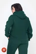 Утеплене худі KAMALA зелене 2XL (3041409) - зображення 3