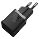 Сетевое зарядное устройство Baseus GaN5 Fast Charger 1C |1Type-C, PD/QC4.0, 30W| Черный - изображение 1