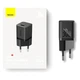 Сетевое зарядное устройство Baseus GaN5 Fast Charger 1C |1Type-C, PD/QC4.0, 30W| Черный - изображение 13