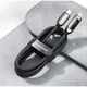 Кабель з дисплеєм Type-C - Lightning Baseus Display Fast Charging Data Cable 20W 1m чорний (CATLSK-01) - зображення 4