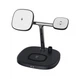 Док-станція 4в1 WiWU M8 Бездротовий зарядний пристрій Wireless Charger Black - зображення 1