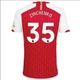 Футбольная форма Арсенал Зинченко 35 (Arsenal 2024 Zinchenko 35) размер: 30, возраст 13-15 лет, рост 155-165 см. (CO-1158-30-ZN-30) - изображение 3