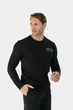 Кофта чоловіча (лонгслів) Avecs 30466/1 3XL (56) Чорний - изображение 2