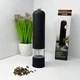 Электрическая автоматическая мельница для перца и специй DISPENER Черная - изображение 1