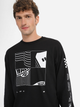 Longsleeve męski Vans VN0007V1-BLK1 L Czarny (196571448256) - obraz 4