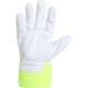 Перчатки защитные кожаные LahtiPro 2724 10(XL) зелено-белые - изображение 3