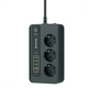 Сетевой фильтр удлинитель Proove Power Socket PD-03 (3 розетки + 5 USB + 1 Type-C 20W) 2М - изображение 4