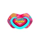 Пустушка силіконова симетрична 6-18м NEON LOVE 2 шт Canpol babies 22/653_pin - изображение 3