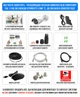 Комплект IP відеоспостереження Hiseeu 4мп на 4 камери + PoE відеореєстратор з монітором + кабель - зображення 2