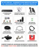 Комплект IP вiдеоспостереження Hiseeu на 1 внутрішню камеру POE 4Мп - зображення 2