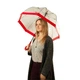 Женский механический зонт-трость Fulton Birdcage-1 L041 Red (Красный) - изображение 4