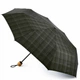 Механический мужской зонт Fulton G868 Hackney-2 Charcoal Check (Темно-серая клетка) - изображение 1