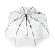 Механический женский прозрачный зонт-трость FULTON BIRDCAGE-1 L041 - WHITE - изображение 2
