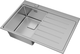 Zlewozmywak TEKA Zenit RS15 1B 1D SilentSmart 780x520x200 mm stal polerowana (115100007) - obraz 6