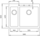 Zlewozmywak granitowy TEKA Maestro ForSquare 2B 590 TG 590x500x200 mm jasny kremowy (115260022) - obraz 3
