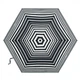 Парасоля Fulton механічна Miniflat-2 Bold Stripe L340-040591 - изображение 2