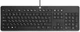 Клавиатура проводная HP USB Slim Business Keyboard KU-1469 Ru black 803181-251 (N3R87AA) оригинал - изображение 2